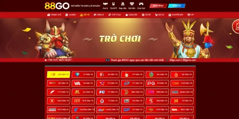 Sảnh quay hũ đổi thưởng với những phần quà giá trị